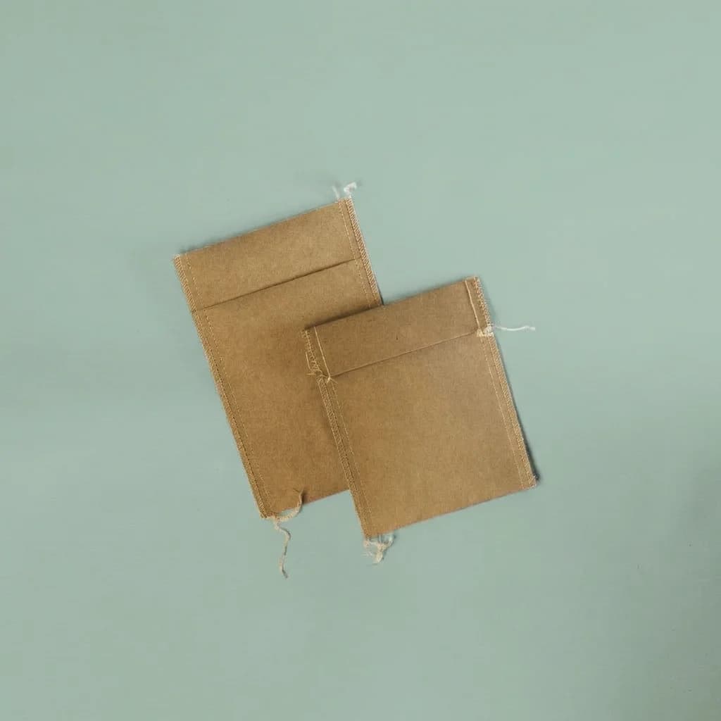 Sobre Cosido 10x15 cm Papel Kraft Marrón 80g c/ solapa